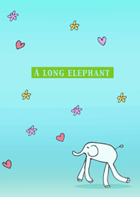 A long elephant