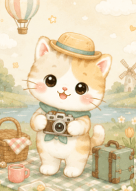 ★黃色★ 旅行小貓