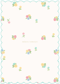 Retro Flower pastel