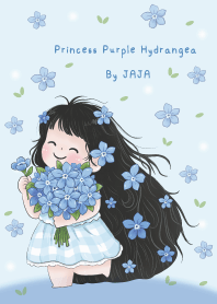 Princess purple hydrangea By JAJA