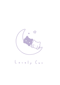 Pair Cats on Moon 007.