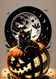 halloween cat 85bED3