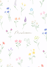 水彩スプリングフラワー mush