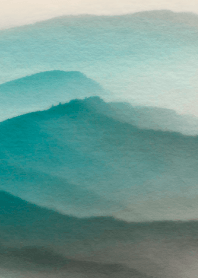 Ink landscape_Green/Nmint