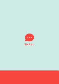 Small Button - Red&Blue Green