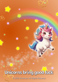 Unicorns bring good luck
