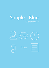 Simple - Blue