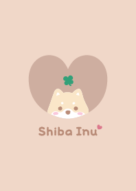 Shiba Inu2 Clover - orange