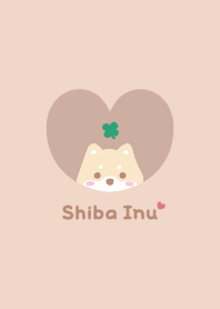 Shiba Inu2 Clover / orange