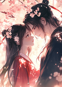 ✨คู่รักใต้ต้นซากุระสุดแสนโรแมนติก❤️