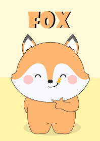 I Love Cute Cute Fox Theme