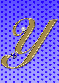 alphabet series "Y"~Blue~