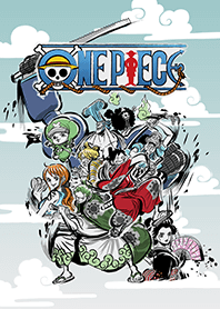 One Piece Land Of Wano Line Theme Line Store