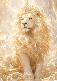Lucky White Lion | Golden Power