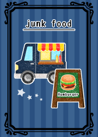 ジャンクフード -dusty blue-