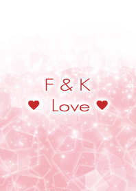 F K Love Crystal Initial Theme Line主题 Line Store