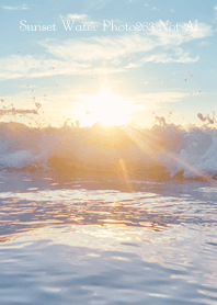 Sunset Water Photo263 Not AI