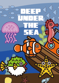 Deep under the sea