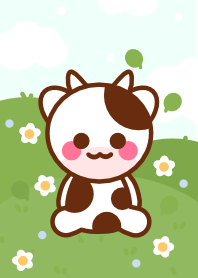 Time to feed little cow 14