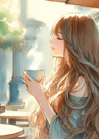 Serene Coffee Moments