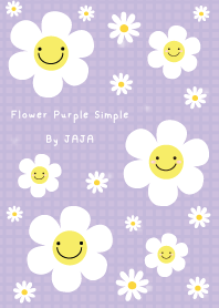Flower Purple Simple Jaja