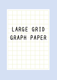 LARGE YEL GR GRID GRAPH PAPER/BLUE GRAY