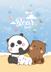 น้องหมี&น้องเป็ด ใต้ทะเล คาวาอี้