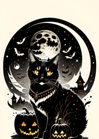 halloween cat 152D6d