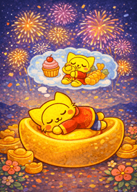 Tanuki Dream Gold Ingot