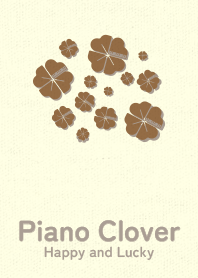 Piano clover カフェオレ