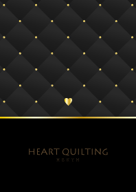HEART QUILTING-GRAY