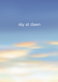 sky at dawn