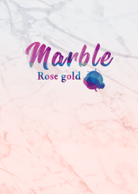 Marble / Rose gold 02