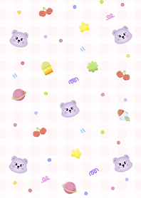Purple Bear and Space 5 (Pp)