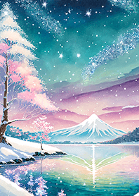 Beautiful real scenery(Winter-864)