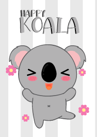 Happy Cute Koala