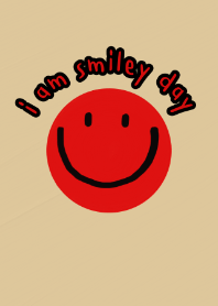 i am smiley day_red