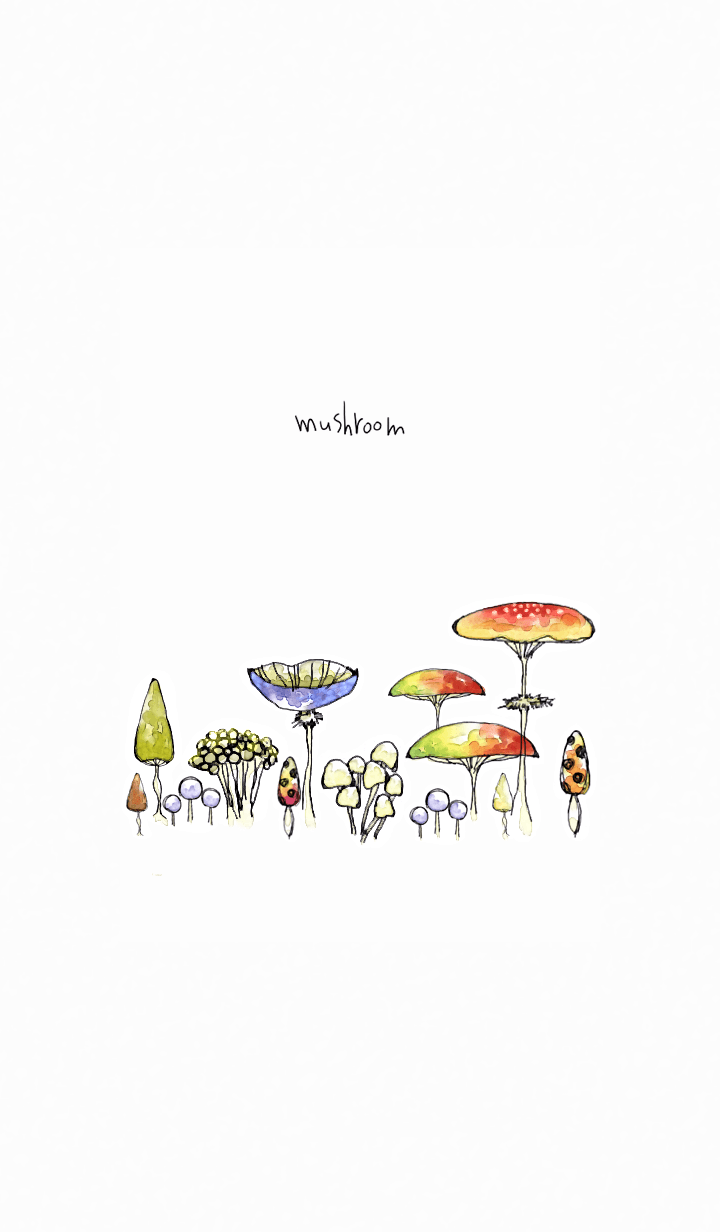 Colorful mushroom 2