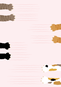 Cats scratching_Beige