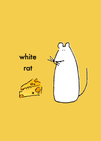 Just a white rat