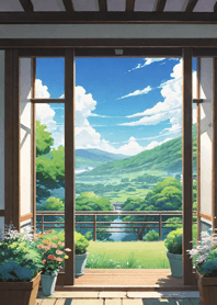 Bright Moon and Dawn Ab2B0a