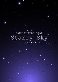 Starry Sky DARK PURPLE STAR