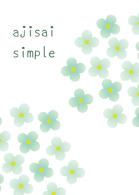 ajisai simple (Green ver.) #pop