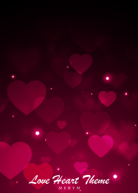 Love Heart Theme -RASPBERRY RED-