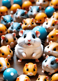 Banyak sekali hamster! 19