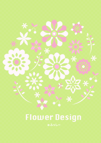 FlowerDesign -right green-
