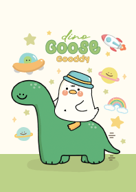 Goose Gooddy & Dinosaur : Green
