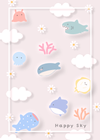 pink A small happy sky pattern 07_2