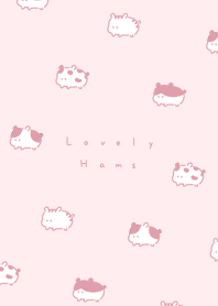 แฮมสเตอร์ | pink + beige.