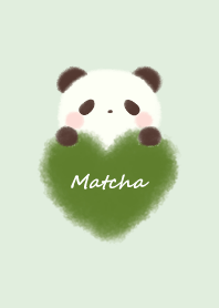 mokomoko heart -panda- green 3